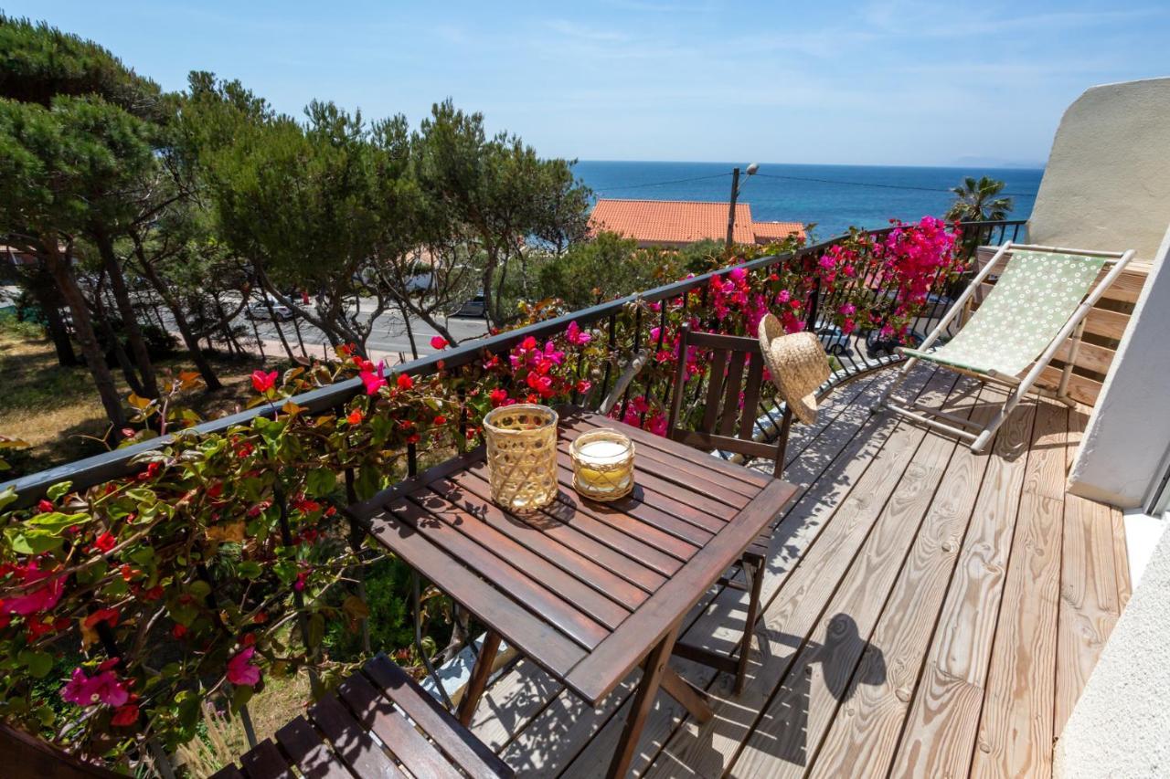 Hotel Almanarre Plage - Hotel Eco-Responsable Face A La Mer Hyeres Ngoại thất bức ảnh