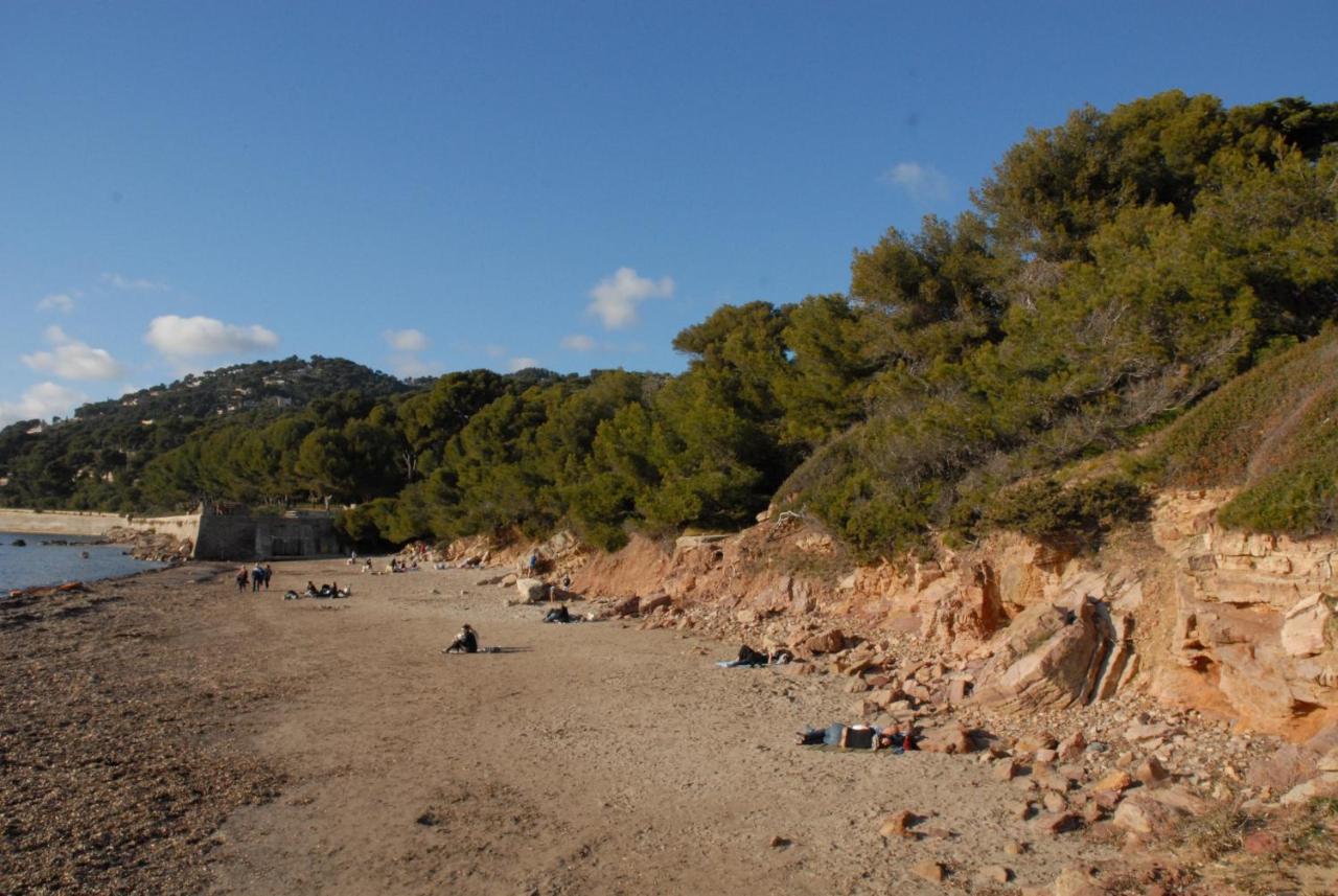 Hotel Almanarre Plage - Hotel Eco-Responsable Face A La Mer Hyeres Ngoại thất bức ảnh